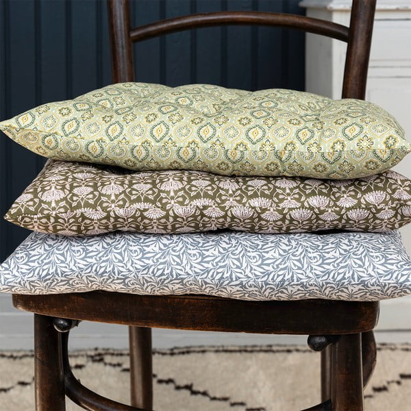 Puuvillane istmepadi 37x37 cm Blockprint - Rex London-image-3