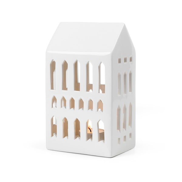 Valge keraamiline küünlajalg Urbania Lighthouse Church - Kähler Design-image-2