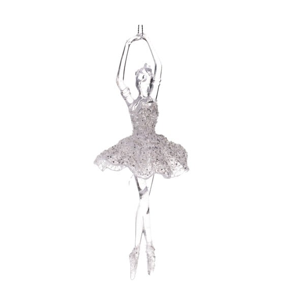 Hõbedast rippuv baleriinapatarei, kõrgus 17 cm - Dakls