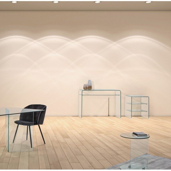 Klaasist konsoollaud 35x110 cm Iride - Bizzotto-image-1