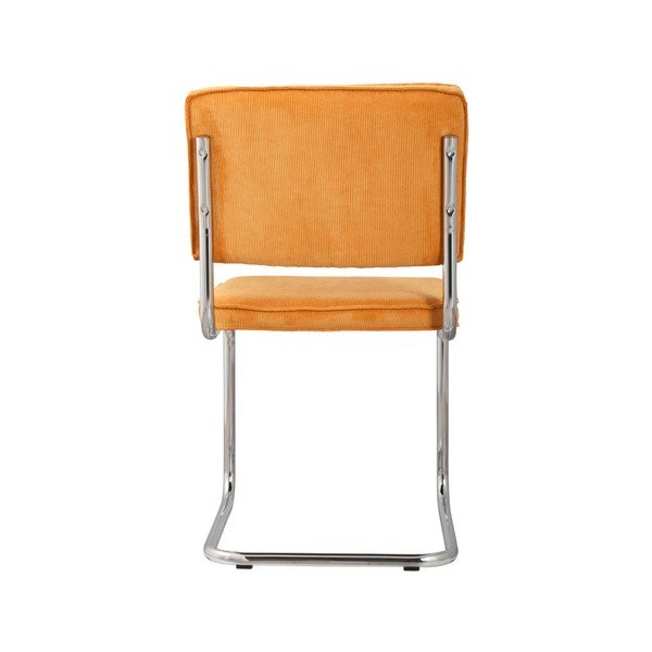 2 kollase tooli komplekt Ridge Rib - Zuiver-image-2