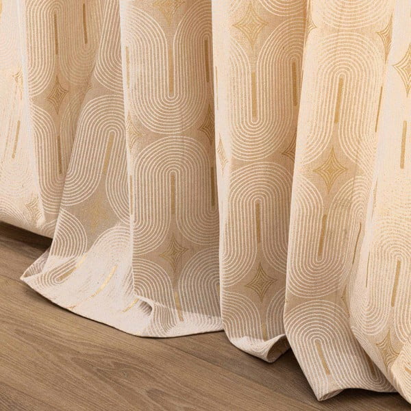 Beež kardin 140x240 cm Ondine - douceur d'intérieur-image-4