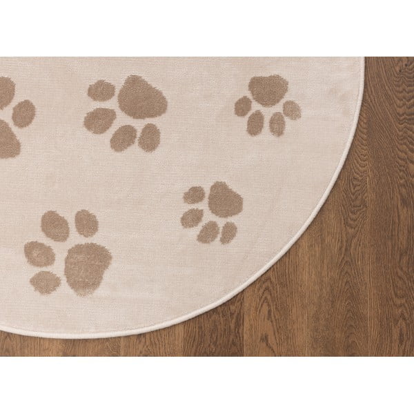 Beež laste vaip ø120 cm Paws Light Beige - FD-image-3