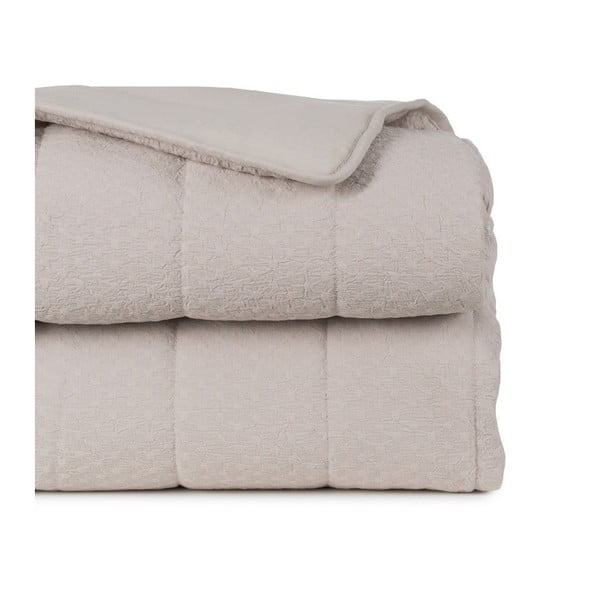 Beež tepitud voodikate 240x260 cm - Ixia