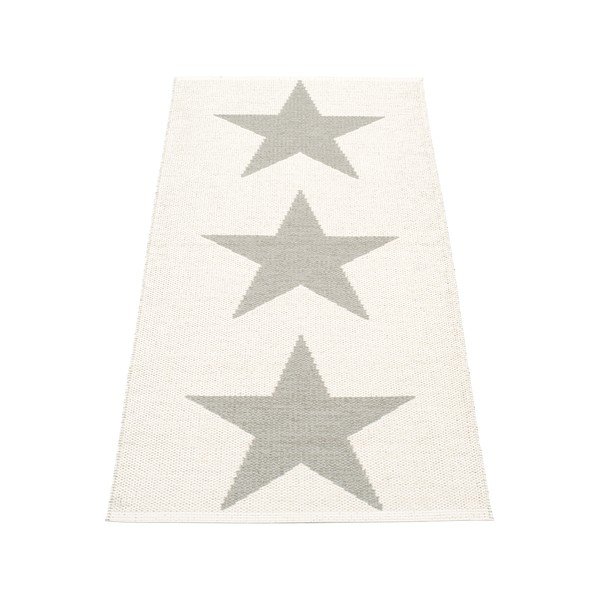 Helehall sise/välisvaip 70x150 cm Viggo Warm Grey – Pappelina-image-1