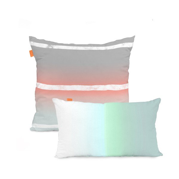 Sada 2 bavlněných povlaků na polštář Blanc Rain-image-2