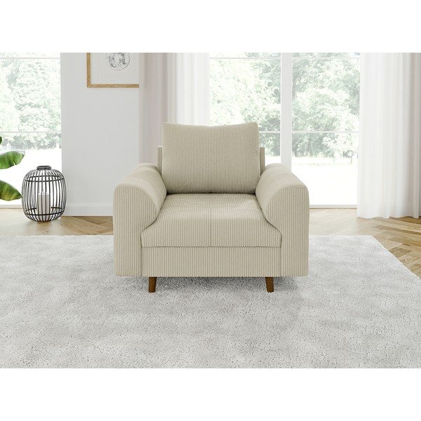 Beež velvetist tugitool Ariella - Ropez-image-3