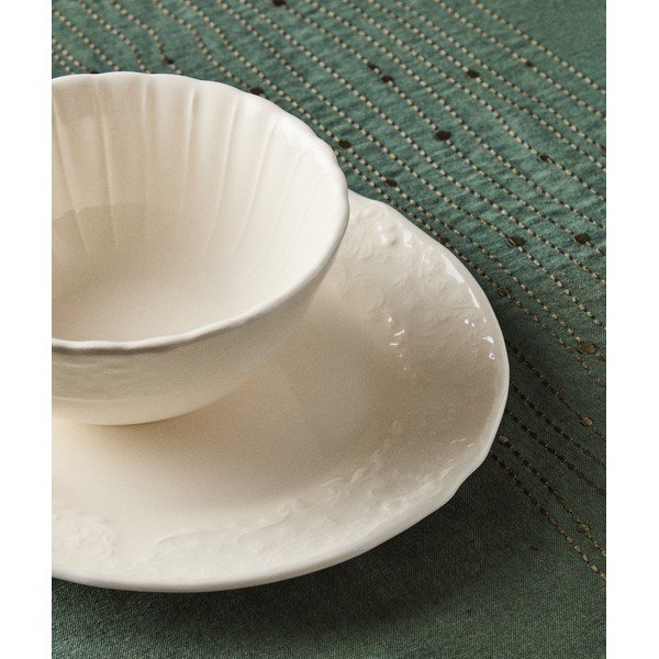 Beež keraamiline magustoidutaldrik ø 17 cm Varla - Kave Home-image-1