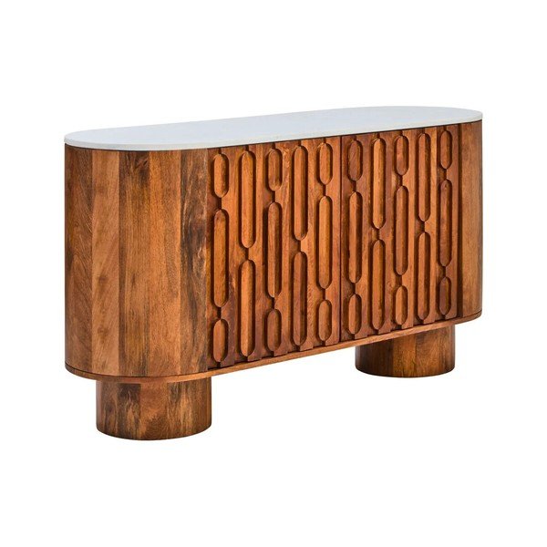 Mangopuidust kummut naturaalses värvitoonis 140x75x45 cm Torcino - Premier Housewares