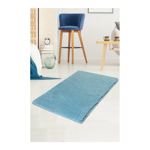 Světle modrý koberec Milano, 140 x 80 cm