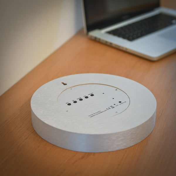 Digitaalne äratuskell ø 25 cm – Gingko-image-2