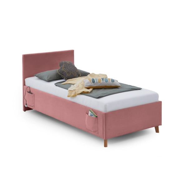 Roosa lastevoodi 120x200 cm Cool - Meise Möbel-image-4