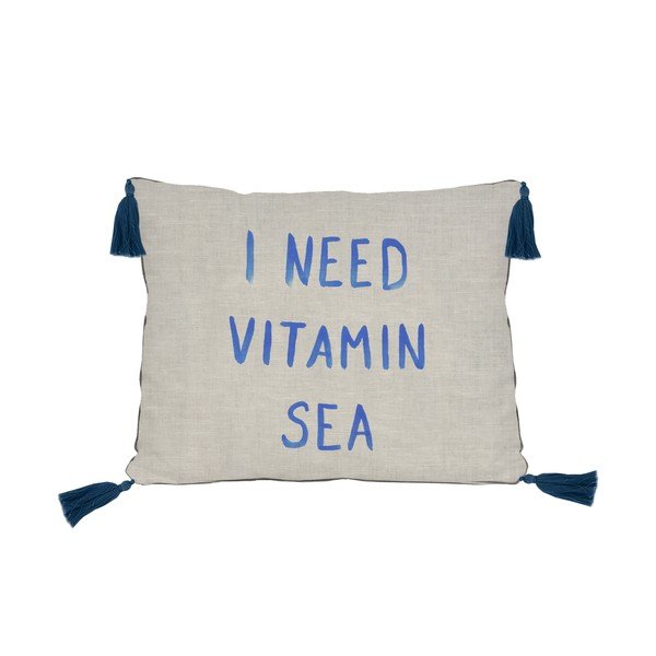 Beež padi linase seguga Kapten, 50 x 35 cm - Little Nice Things-image-2