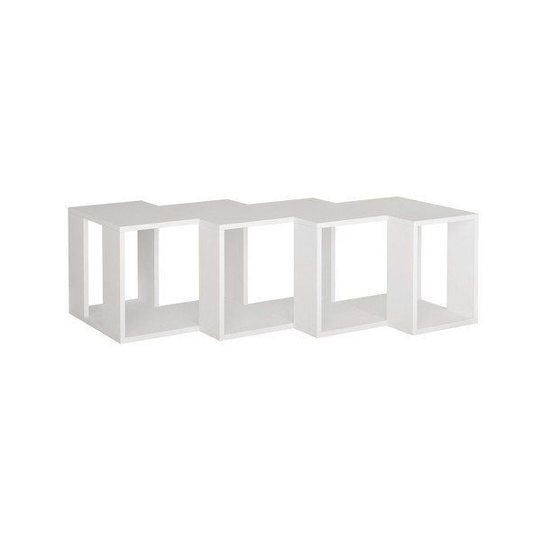Bílý TV stolek Cons Extra White