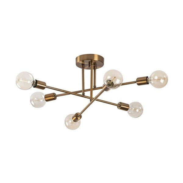 Kuldne laevalgusti 64x64 cm Flower - Opviq lights