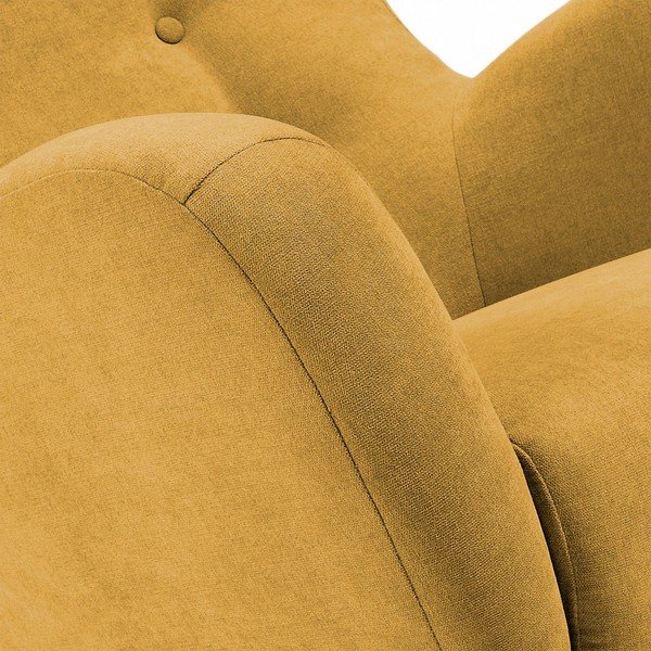 Kollane tugitool Passo - Kave Home-image-1