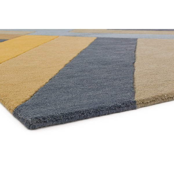 Hall ja kollane vaip Big Zig, 160 x 230 cm Reef - Asiatic Carpets-image-3
