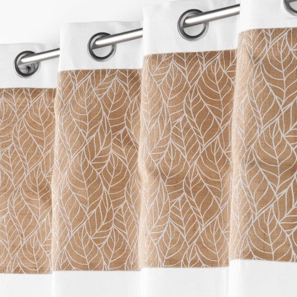 Valge kardin 140x240 cm Kalinda - douceur d'intérieur-image-1