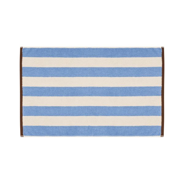 Sinine tekstiilist vannitoamatt 50x80 cm Gobo - noo.ma