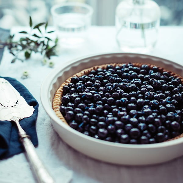 Kulatá forma na koláč v barvě slonové kosti Emile Henry Patisserie, 1,5 l-image-1