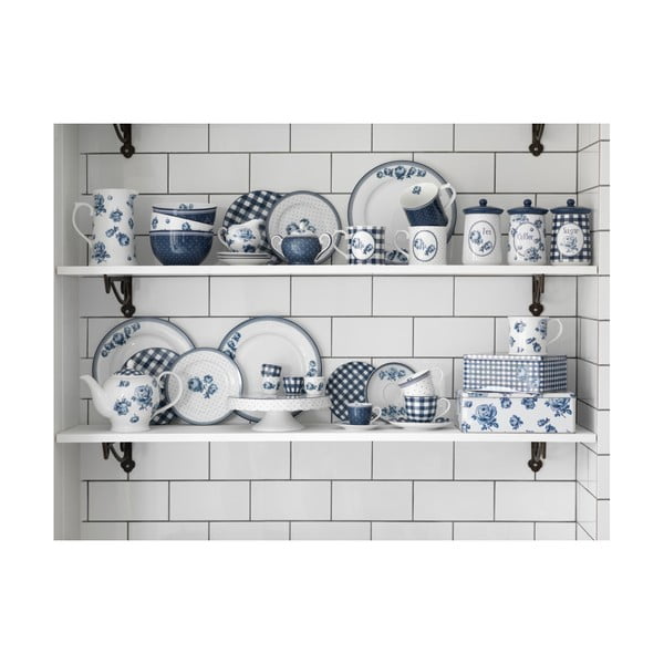 Komplekt 6 korgist allapanijat, 10,5 x 10,5 cm Vintage Indigo - Creative Tops-image-1