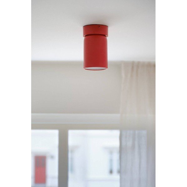 Punane metallist kohtvalgusti painduva struktuuriga/hämardatav ø 10,5 cm Ara - Jotex-image-1
