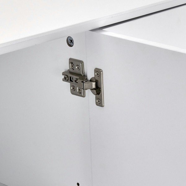 Valge madal kummut 160x80 cm Lyon - Furnhouse-image-1