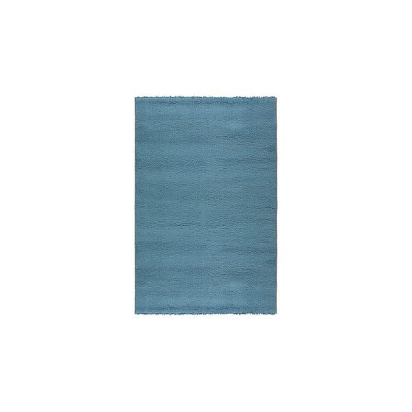Vlněný koberec Pradera, 140x200 cm, modrý