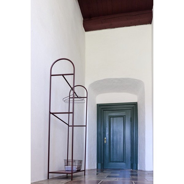 Burgundiapunane metallist riidepuuraam 92x186x39 cm Arch - Mette Ditmer Denmark-image-3