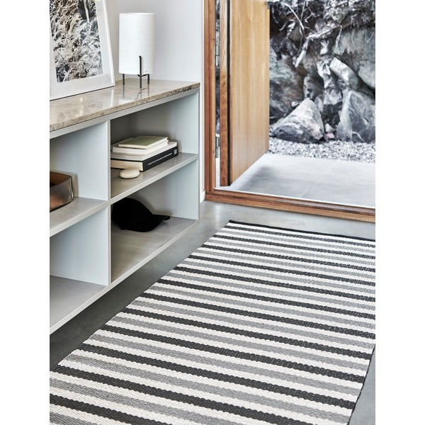 Hall-beež sise/välisvaip 70x120 cm Teo Warm Grey – Pappelina-image-1