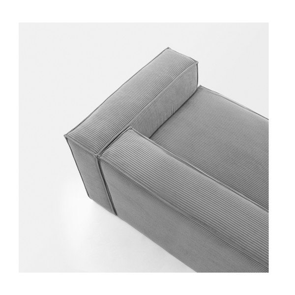 Hall velvetist diivan 240 cm Blok – Kave Home-image-1