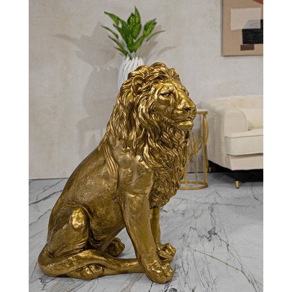 Polüresiinist kujuke 80 cm Lion – Mauro Ferretti-image-1