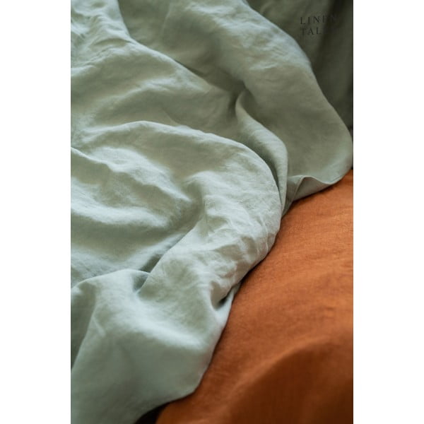 Laste roheline linane kummiga lina Nature, 60 x 120 cm - Linen Tales-image-2