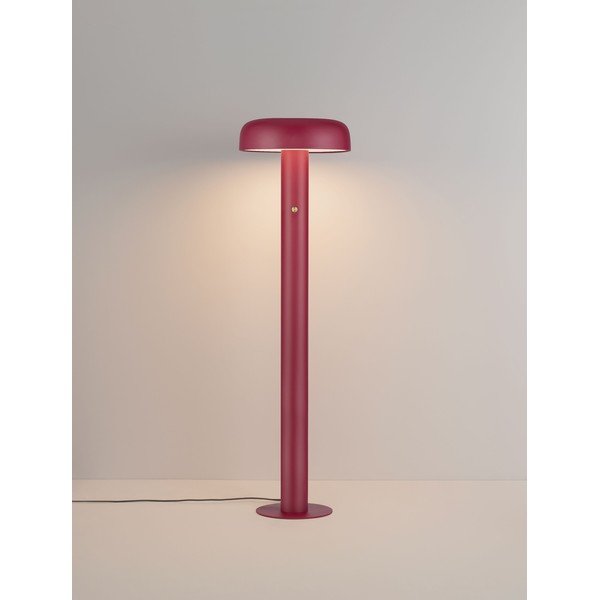 Burgundia värvi metallist hämardatav LED-põrandalamp (kõrgus 142 cm) Noelia - Nova Luce-image-2