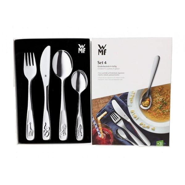 4 roostevabast terasest laste söögiriistade komplekt Zoo - WMF-image-1