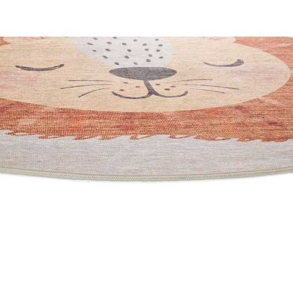 Oranž/kreem pestav laste vaip ø120 cm Candy – Universal-image-2