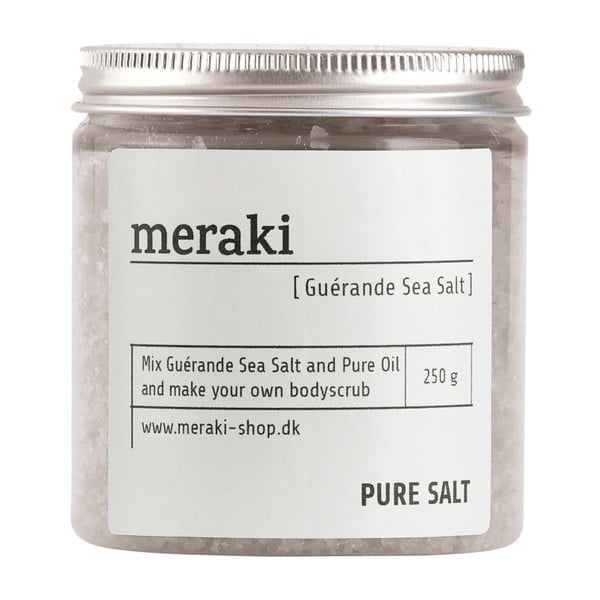 Mořská sůl na peeling Meraki Pure, 250 g