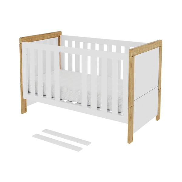 Valge muutuvvoodi, 70 x 140 cm Oakie - Pinio-image-2