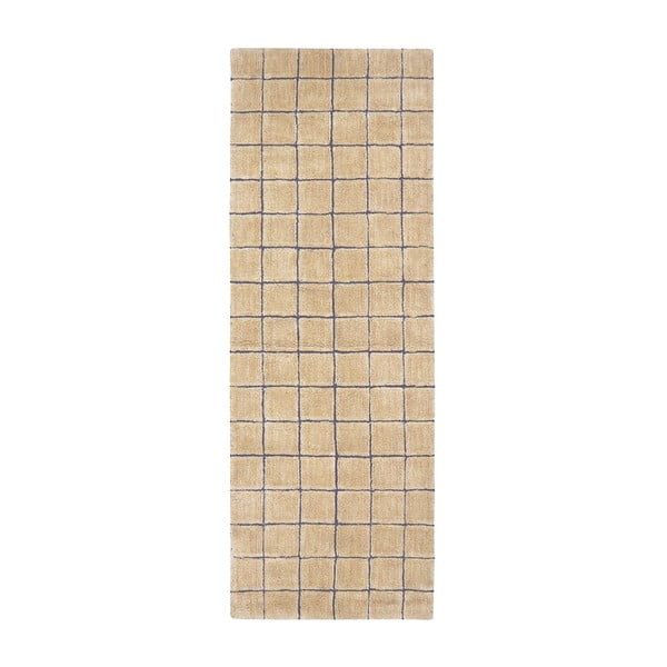 Merevaiguvärvi villane vaip 80x230 cm Mosaic Amber – Lorena Canals