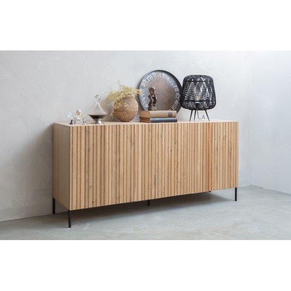 Must bambusest lauavalgusti , ø 36 cm Moza - WOOOD-image-1