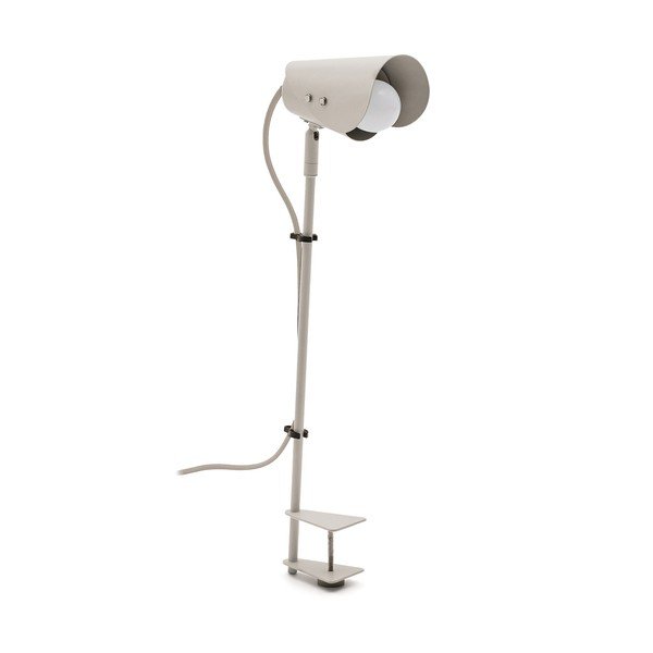 Helehall metallist laualamp klambriga (kõrgus 51 cm) Jula - Kave Home