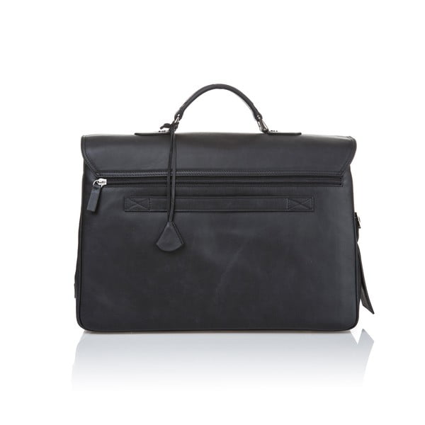 Must meeste vasikanahast portfelli ümbrikupakk - Ferruccio Laconi-image-2