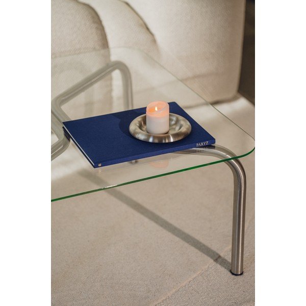 Kohvilaud klaasist pealispinnaga hõbedases värvitoonis 60x80 cm Uku - noo.ma-image-3