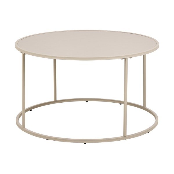 Hall terasest ümmargune diivanilaud ø 80 cm Seaford - Actona