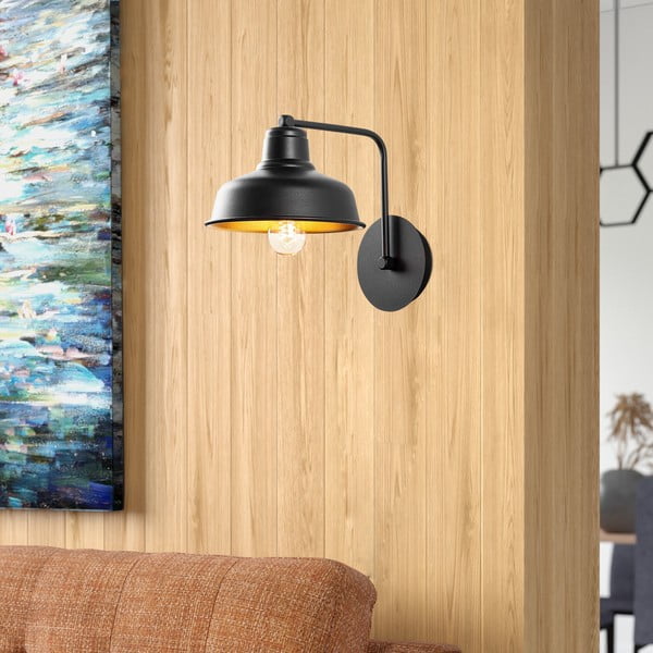 Must seinavalgusti Berceste - Opviq lights-image-1