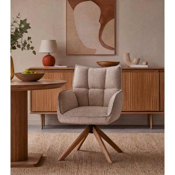 Kreemid söögitoolid 2tk komplektis Marilla - Unique Furniture-image-1