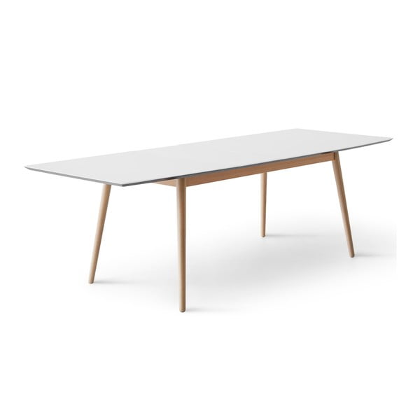 Valge kokkupandav söögilaud  90x165 cm Meza - Hammel Furniture-image-3