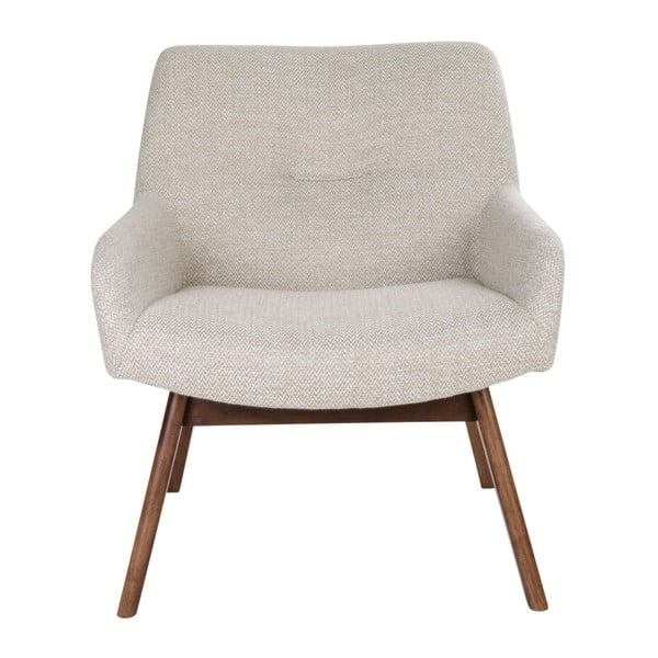 Liivakarva pruun pähklipuust tugitool London - House Nordic-image-2