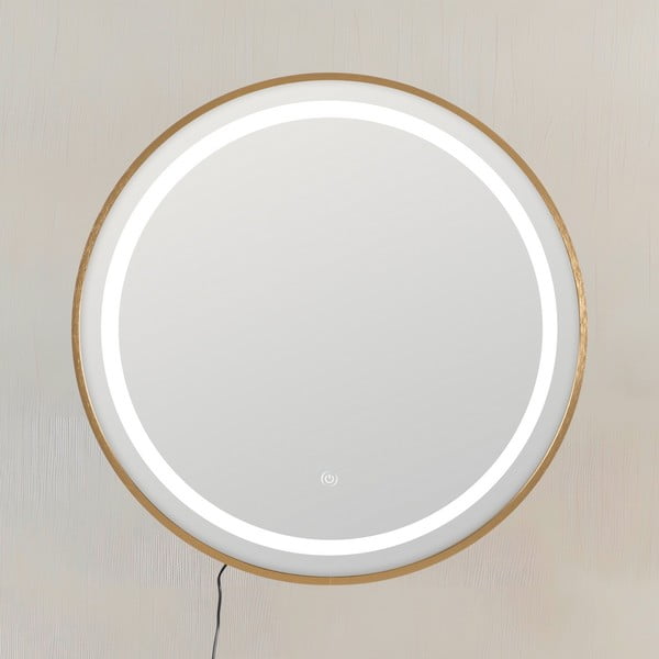 Valgustusega seinapeegel 60x60 cm - Ixia-image-1