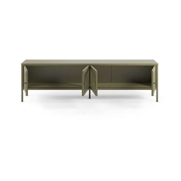 Roheline metallist telekaalus 160x50x35 cm - Marckeric-image-3